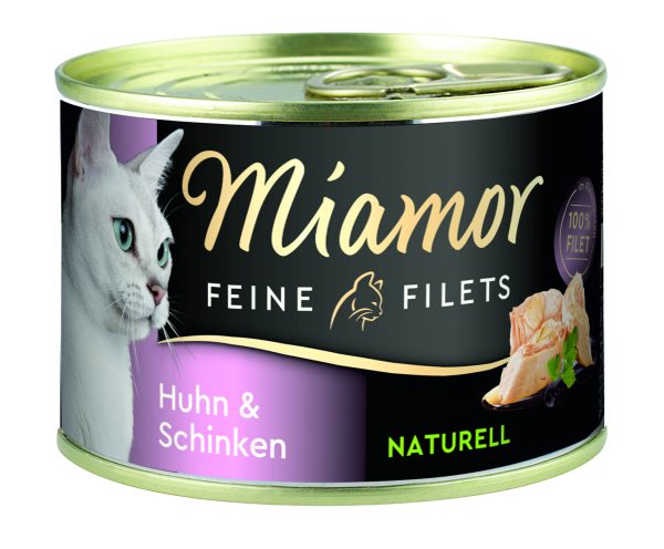 Miamor Feine Filets Natur.Huhn Sch.156gD