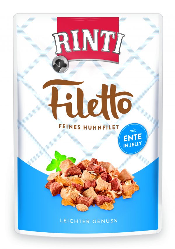 Rinti Filetto Jelly Huhn Ente100gP