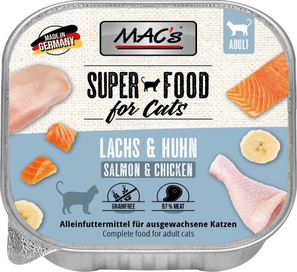 Macs Cat Lachs+Hühnchen 100gS