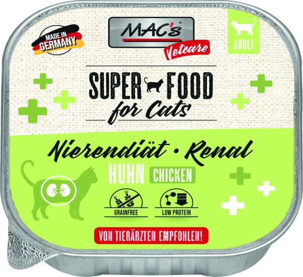 Macs Cat VetC.Huhn Niere.100gS