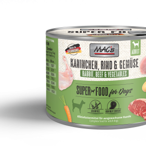 MAC's DOG Kaninchen & Gemüse 200g