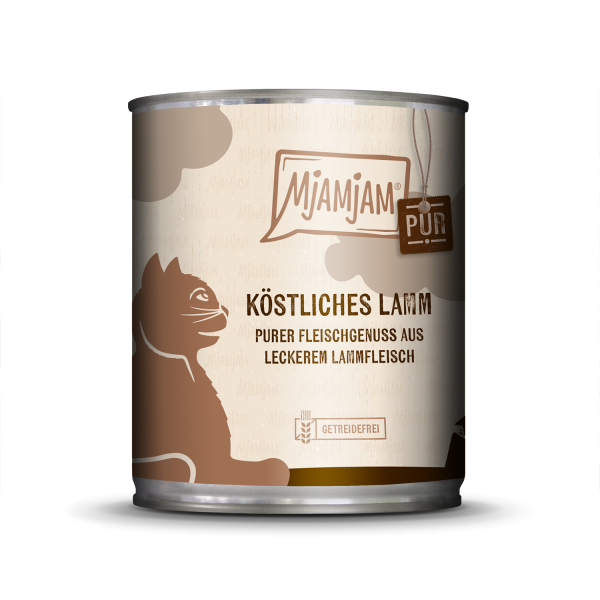 MjAMjAM Katze Lamm pur 800gD