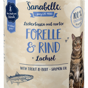 Sanabelle Forelle+Rind 400gD