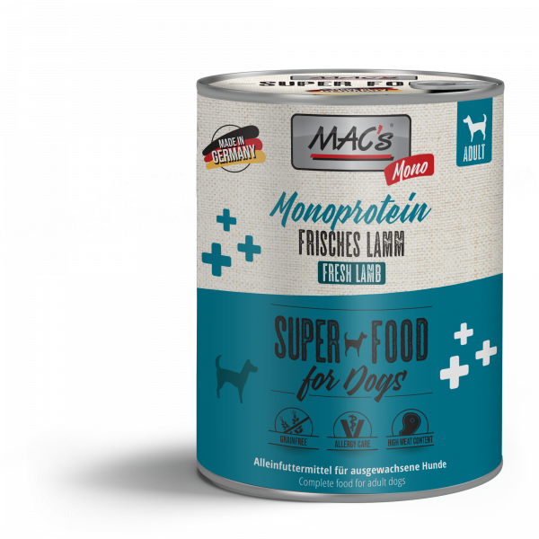 MAC's DOG Mono Lamm 800g
