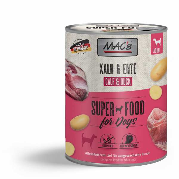 MAC's DOG Kalb & Ente 800g