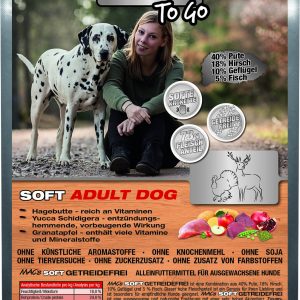 MAC's DOG Soft "to go" Pute & Hirsch 230g