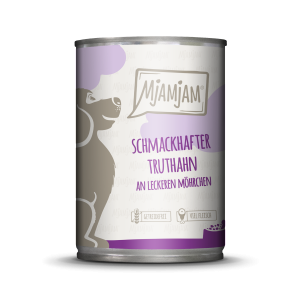 MjAMjAM Hund Truthahn+Möhrchen 400gD
