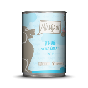 MjAMjAM Hund Junior Hühnchen+Ei 400gD