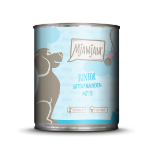 MjAMjAM Hund Junior Hühnchen+Ei 800gD